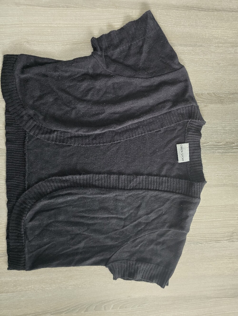 Caren Sport Short-Sleeve Cardigan Sweater